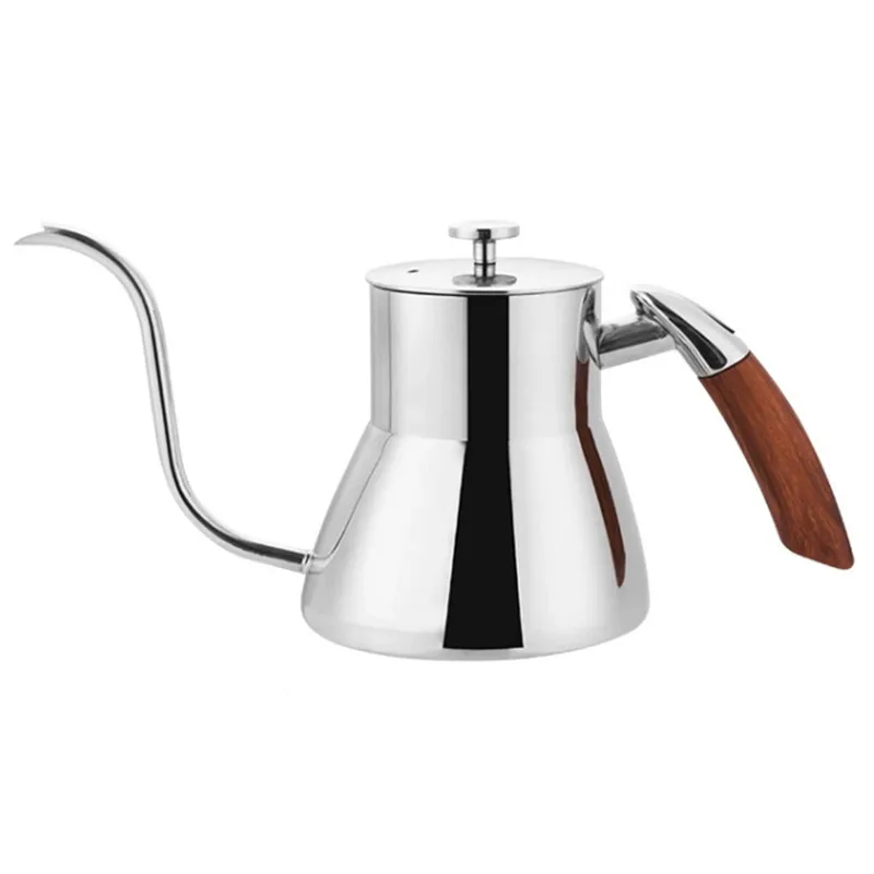 Pour Over Kettle - إبريق قهوة محمول من الفولاذ المقاوم