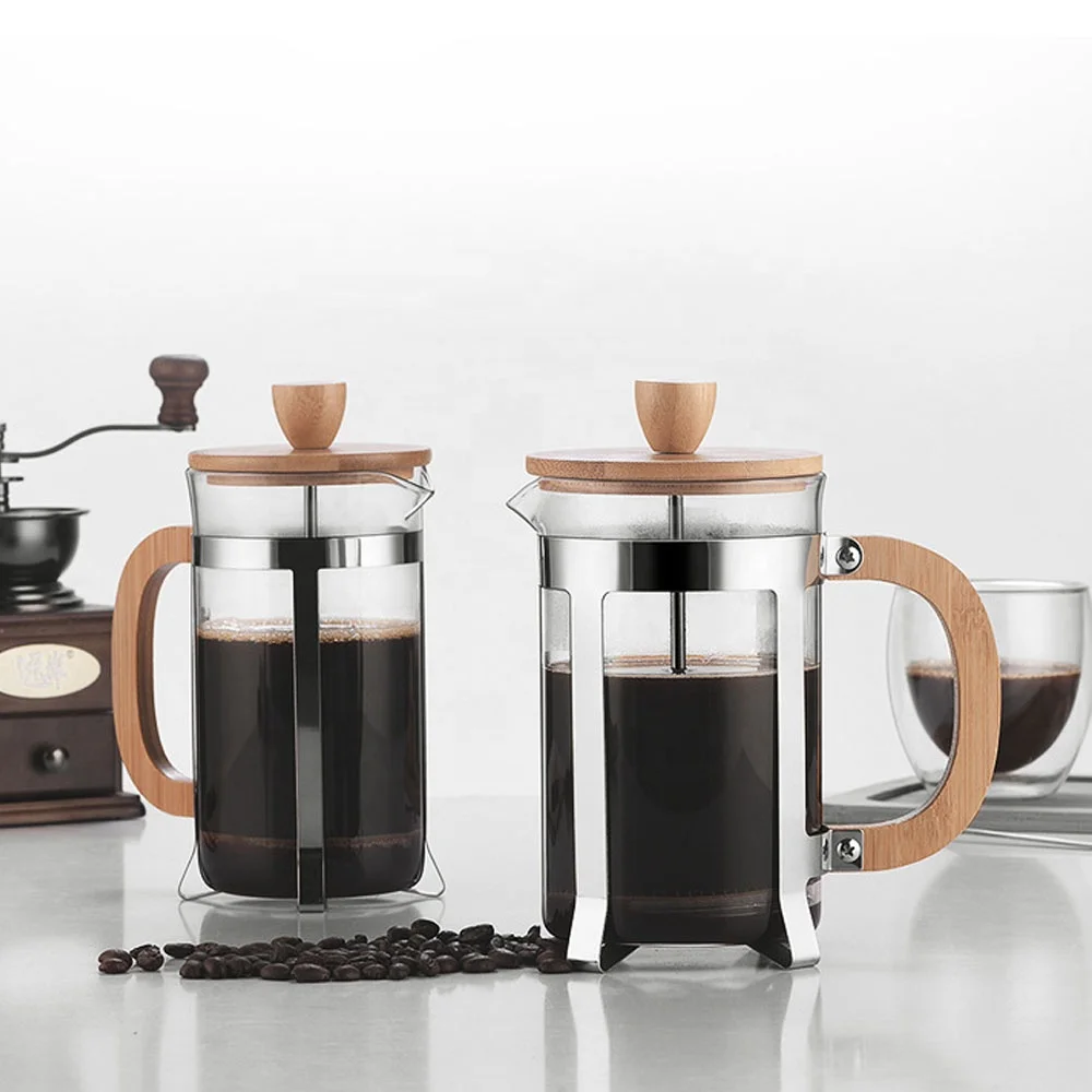 French Press Coffee & Tea - أباريق ضغط من الفولاذ المقاوم للصدأ