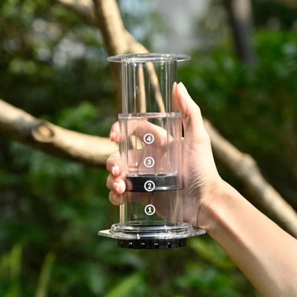 French Press Coffee & Tea - إبريق قهوة محمول على الطراز الفرنسي