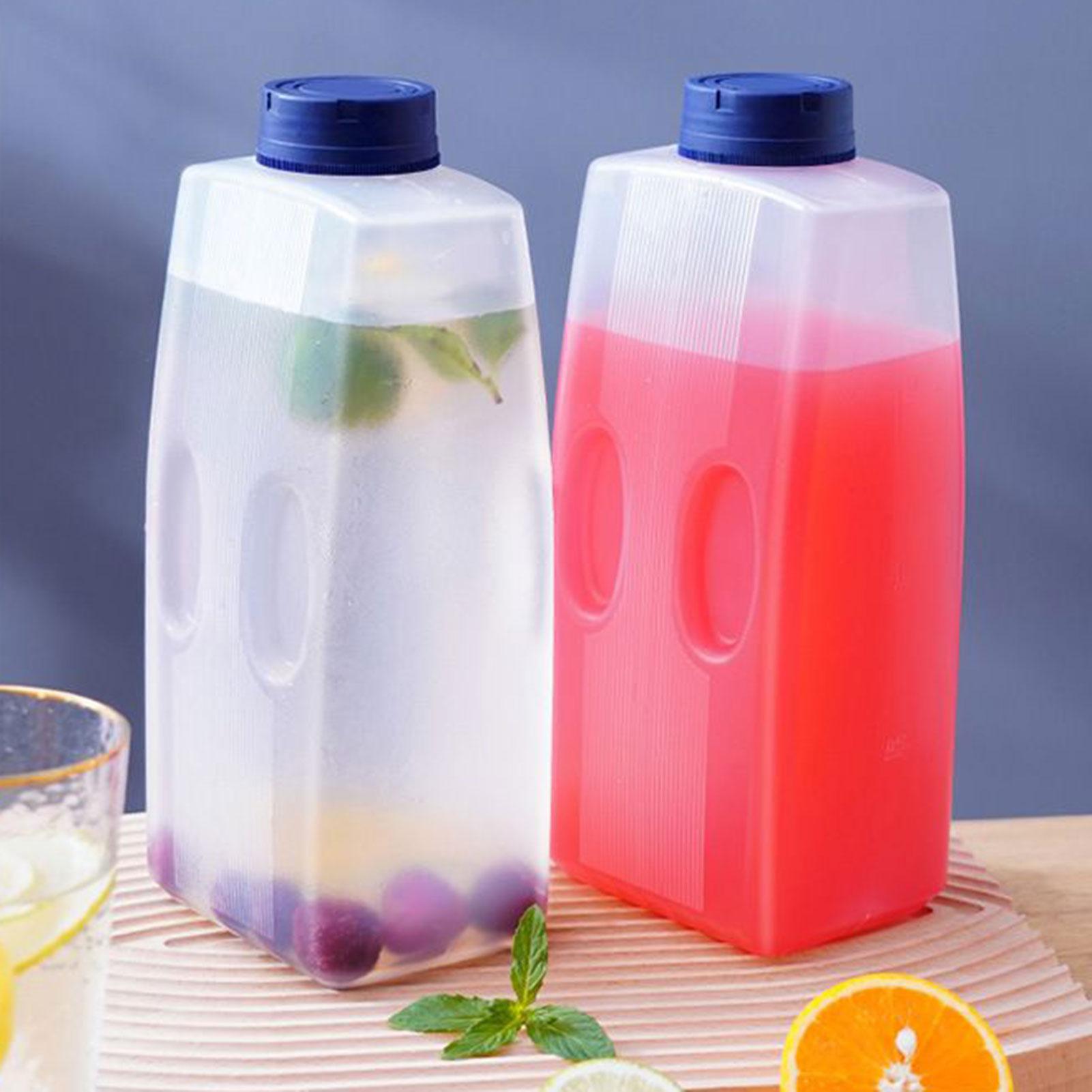 Dispenser Coffee And Tea - زجاجة عصير للثلاجة سعة 2 لتر،