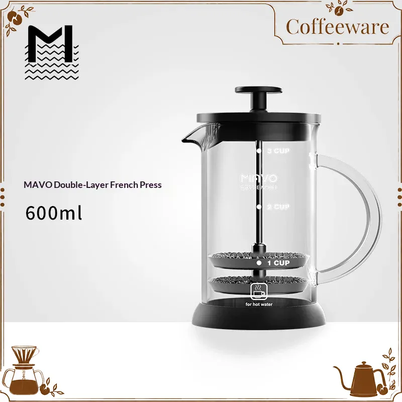 French Press Coffee & Tea - ماكينة صنع القهوة الفرنسية من MAVO