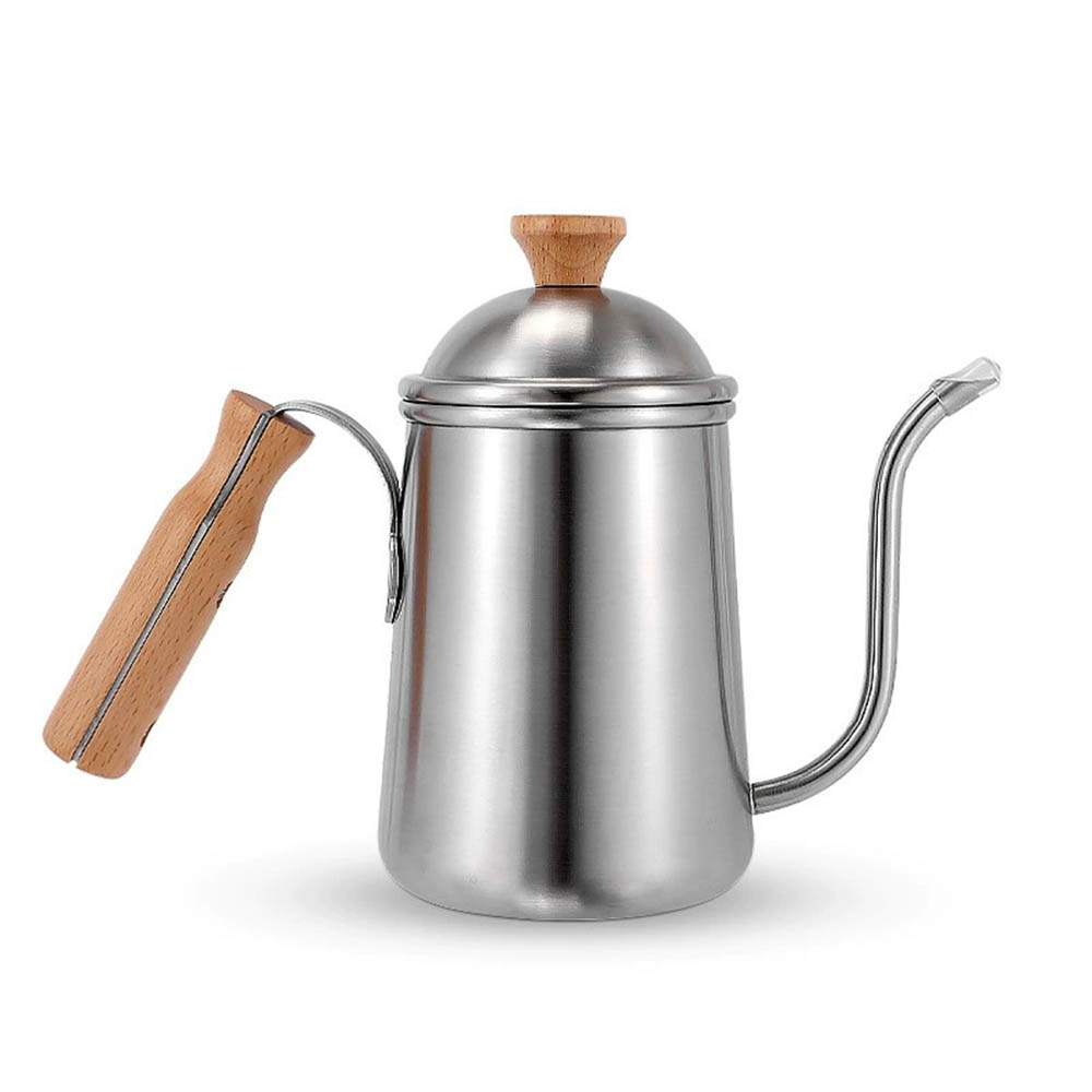 Pour Over Kettle - صب فوق غلاية القهوة معقوفة الفولاذ
