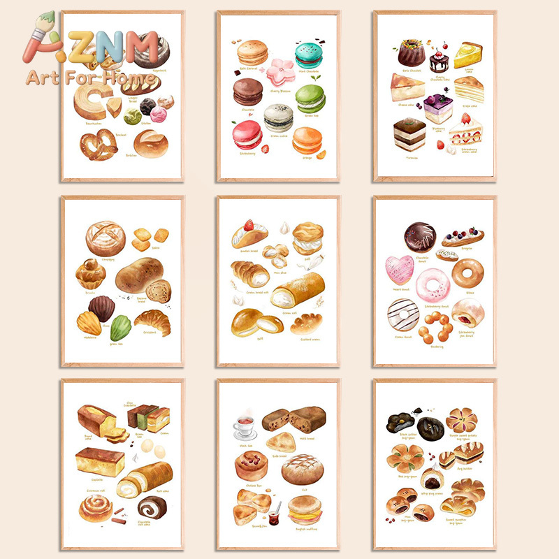Coffee Tea Picture - ملصقات وطبعات لطعام الإفطار، صور فنية