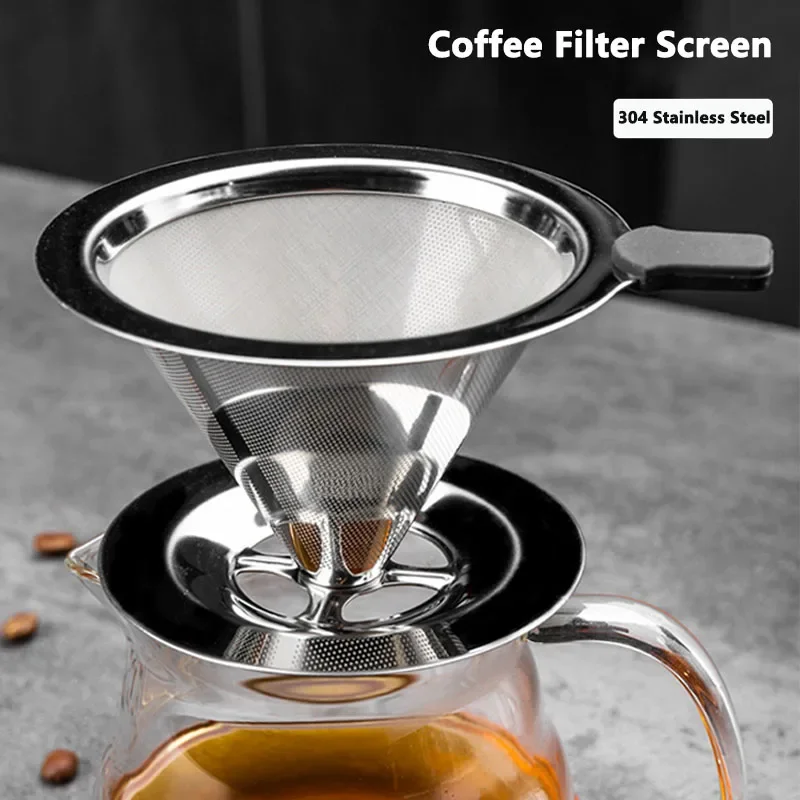 Dispenser Coffee And Tea - حامل فلتر قهوة قابل لإعادة الاستخدام،