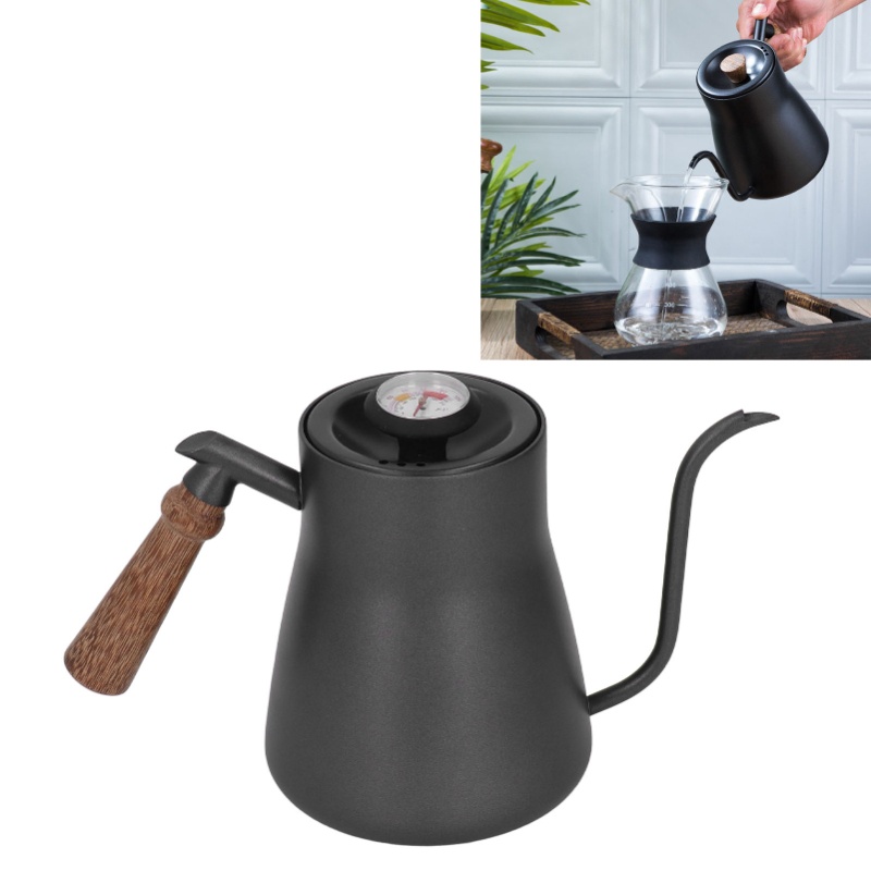 Pour Over Kettle - إبريق قهوة سعة 850 مل مع