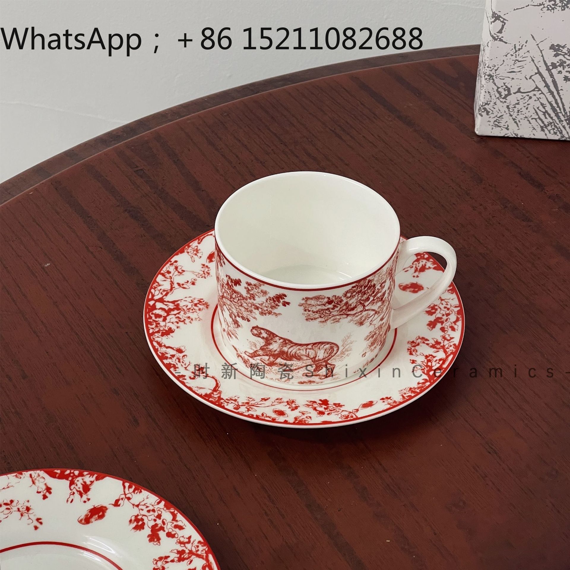 كوب قهوة وصحن من الخزف الصيني  - مراجعة Coffee Tea Picture وسعره