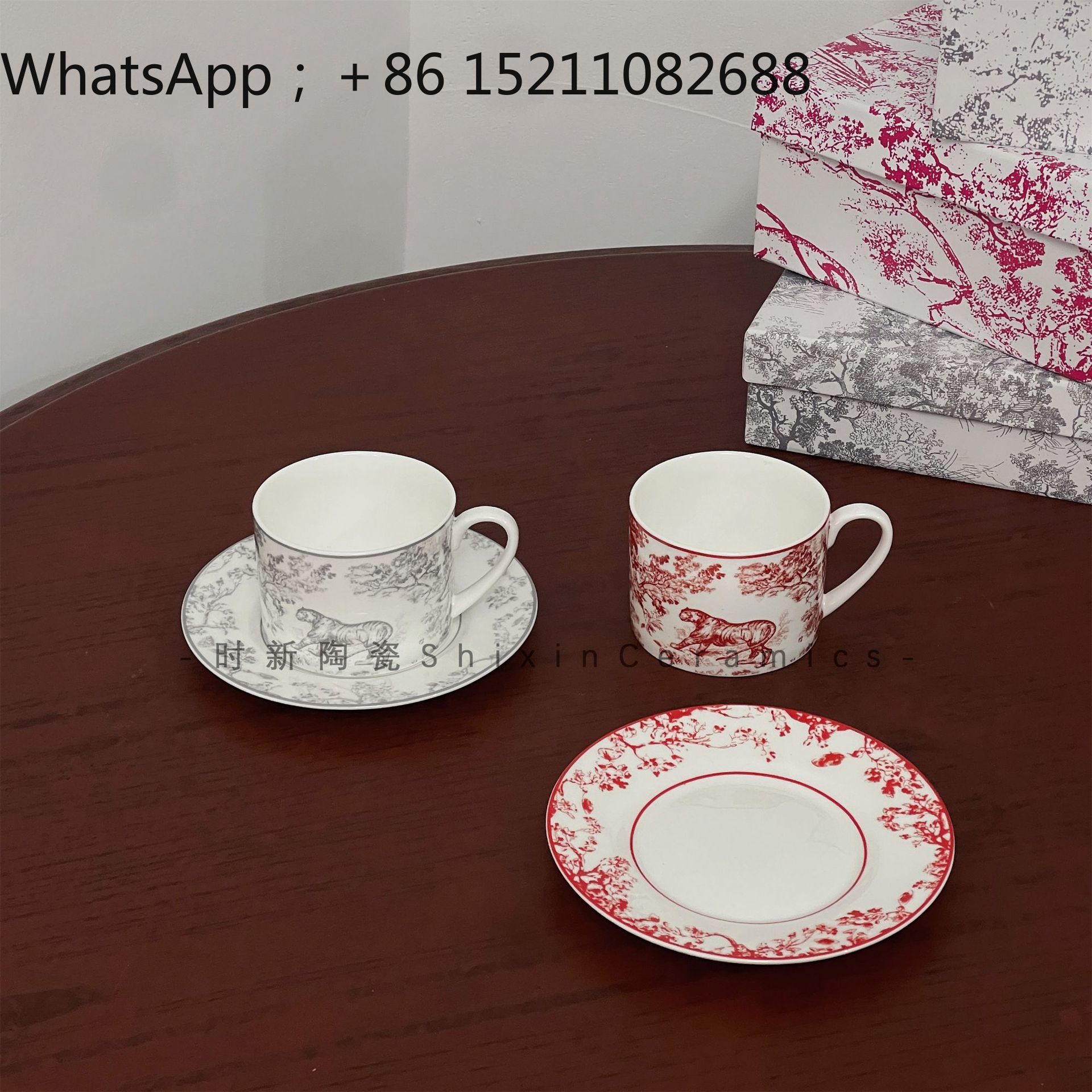 كوب قهوة وصحن من الخزف الصيني  - مراجعة Coffee Tea Picture وسعره