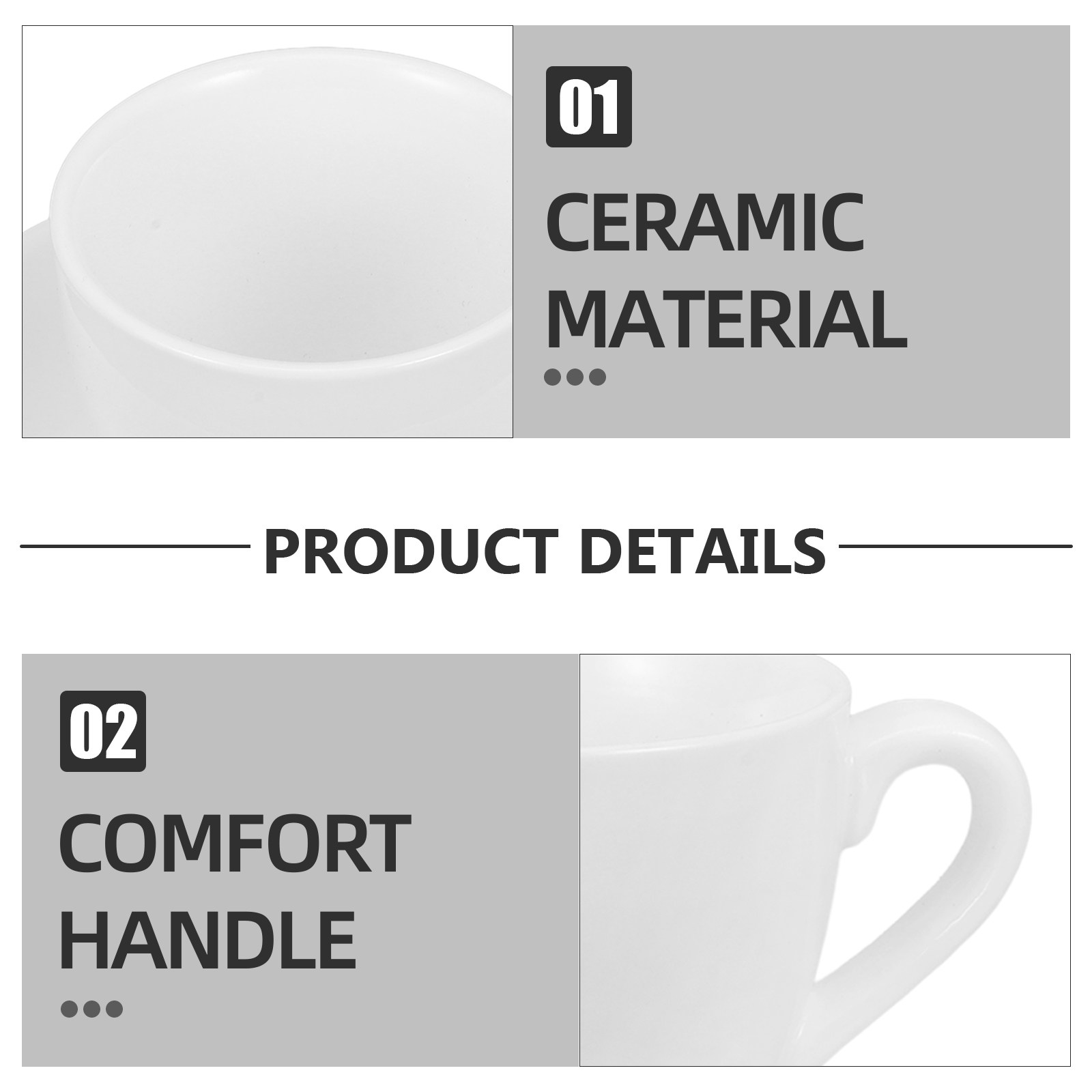 طقم أكواب شاي سيراميك مع صحون، - مراجعة Coffee Tea Set وسعره