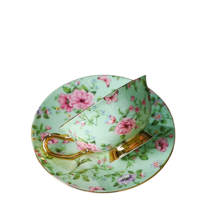 طقم فناجين قهوة وشاي من الخزف  - مراجعة Coffee Tea Set وسعره