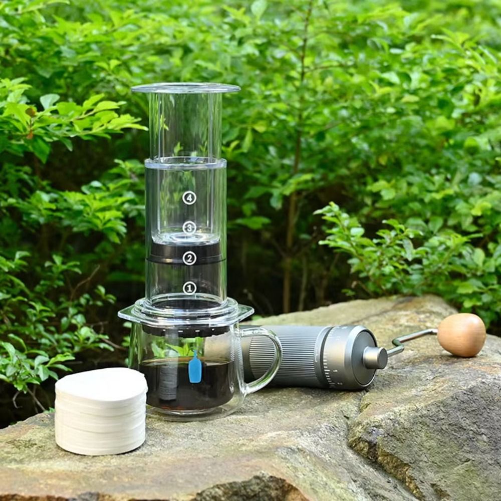 وعاء شير، غلاية قهوة محمولة، ش - مراجعة French Press Coffee & Tea وسعره