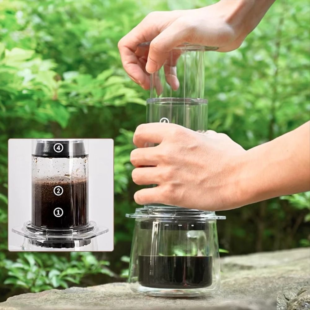 وعاء شير، غلاية قهوة محمولة، ش - مراجعة French Press Coffee & Tea وسعره