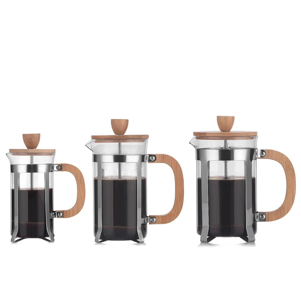 أباريق ضغط من الفولاذ المقاوم  - مراجعة French Press Coffee & Tea وسعره