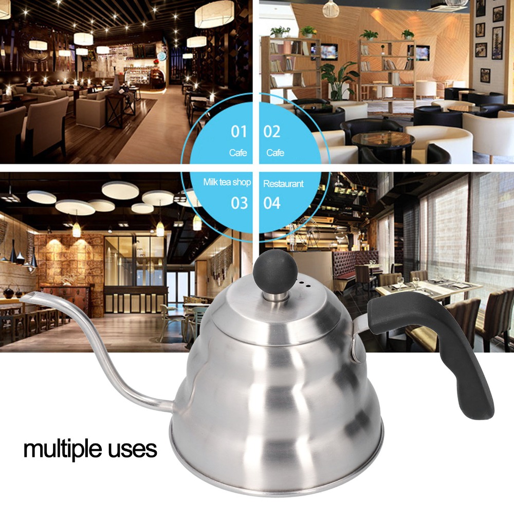 إبريق قهوة ستانلس ستيل بتصميم  - مراجعة Pour Over Kettle وسعره