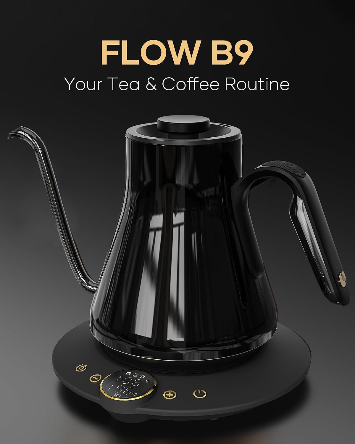 غلاية كهربائية بعنق مرن، ±1 °  - مراجعة Pour Over Kettle وسعره