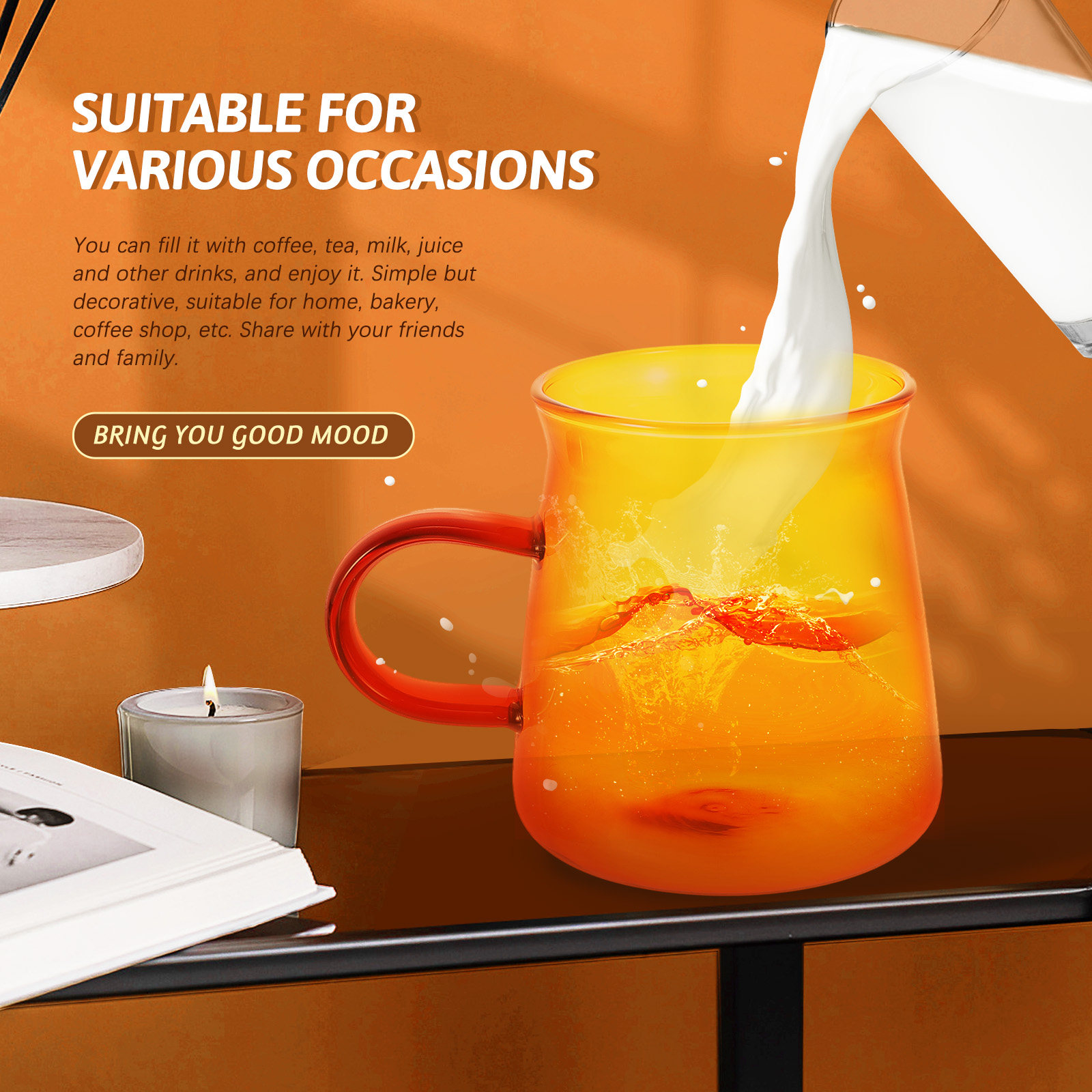 طقم أكواب قهوة زجاجية عتيقة مع - مراجعة Coffee Tea Set وسعره