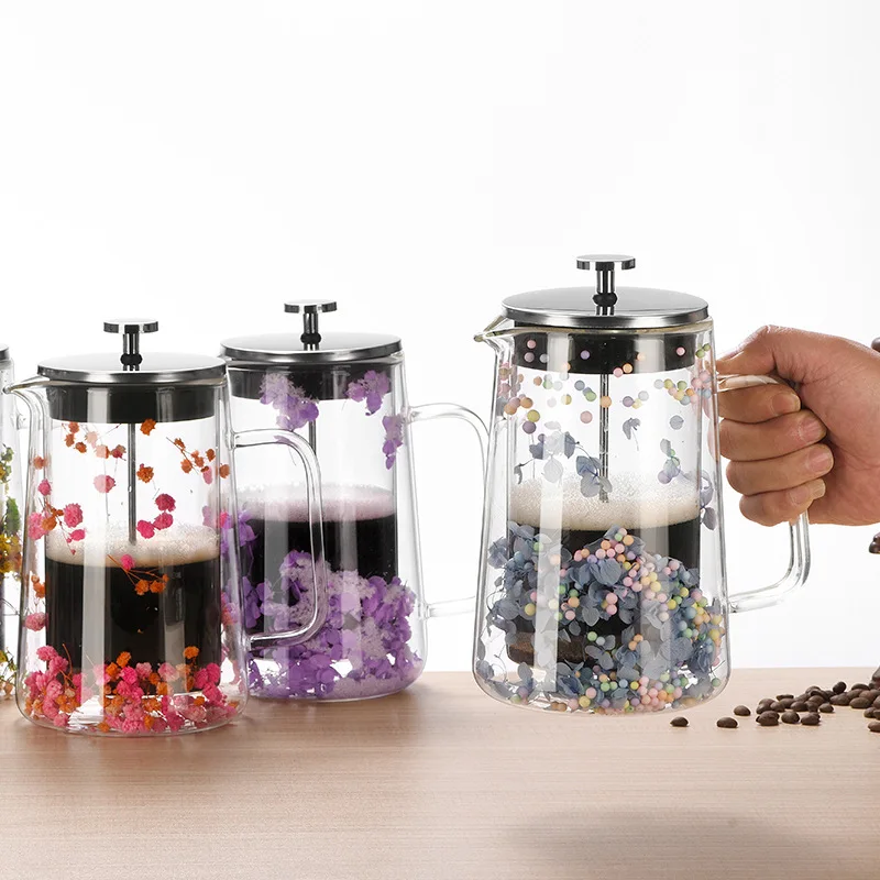 ماكينة تحضير القهوة الفرنسية ذ - مراجعة French Press Coffee & Tea وسعره