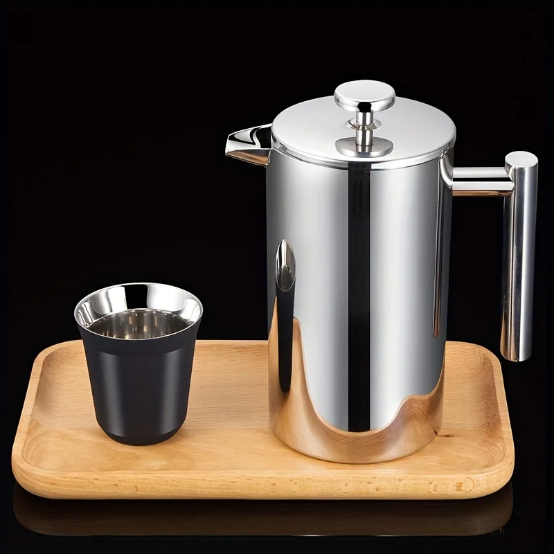 صانع قهوة فرنسي أنيق من الفولا - مراجعة French Press Coffee & Tea وسعره