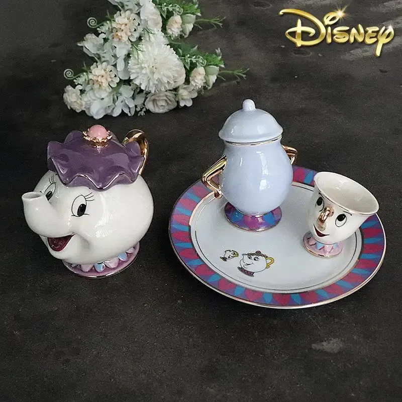 إبريق شاي كرتوني بتصميم الجميل - مراجعة Coffee Tea Sugar Set وسعره