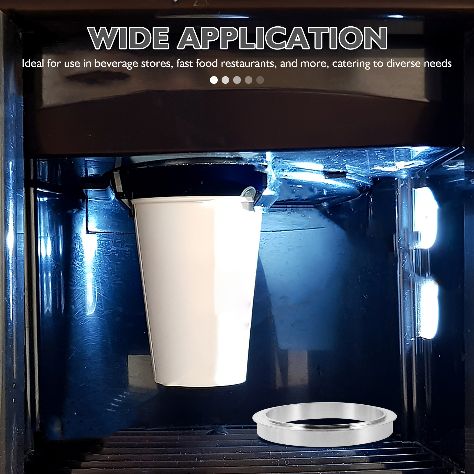 قطعتان من حلقات ماكينة الختم ا - مراجعة Dispenser Coffee And Tea وسعره