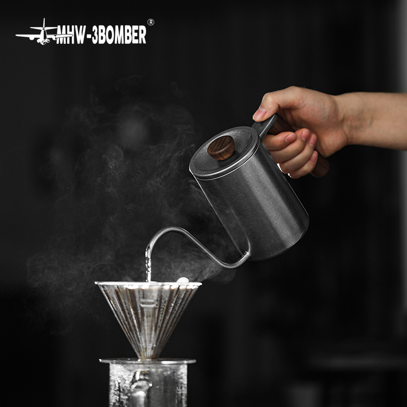 MHW-3BOMBER كوكب اليد تخمير غل - مراجعة Pour Over Kettle وسعره