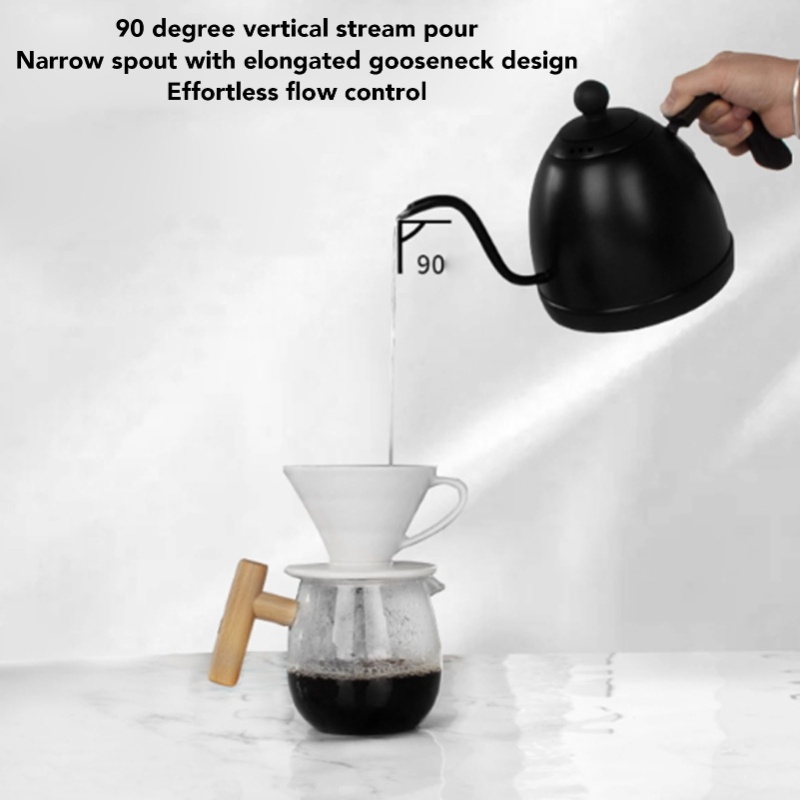 غلاية كهربائية بعنق مرن 1000 و - مراجعة Pour Over Kettle وسعره