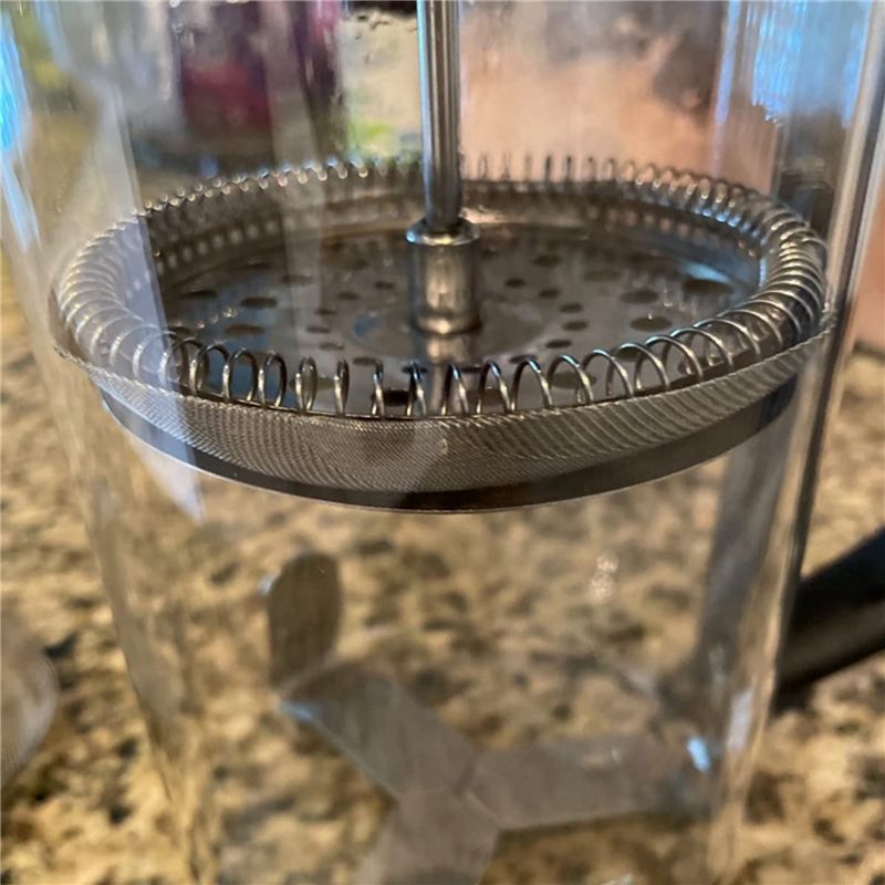 شاشة فلتر بديلة YLS-16X قابلة  - مراجعة French Press Coffee & Tea وسعره